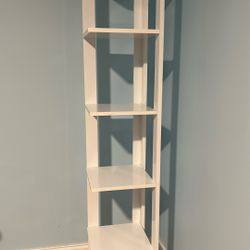 White Corner Shelf