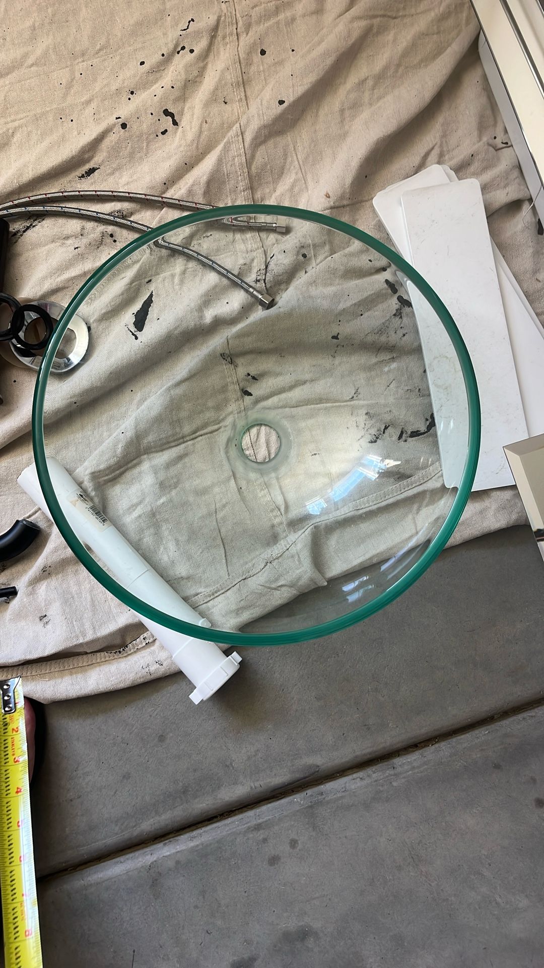 Glass Circle Sink