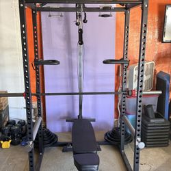Power Rack And Weight Set