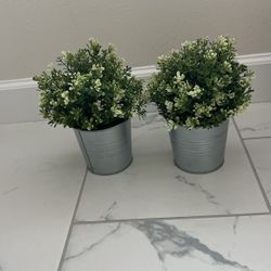 Faux Decorative Plants