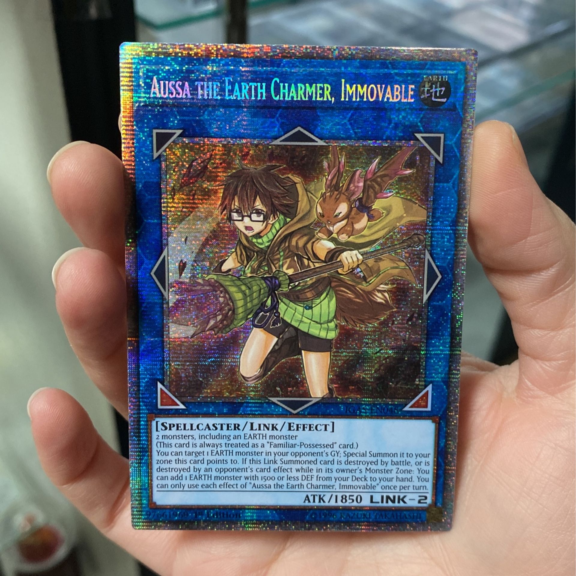 Aussa The Earth Charmer, Immovable Starlight Rare