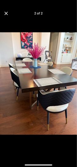 Mint Condition Palladium Dining Table - Moving Sale