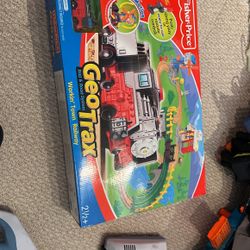 Geo Trax Workin Town Railway Set Never Opened