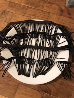 1.1/4 yards of beads fringe ribbons