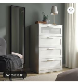 White dresser