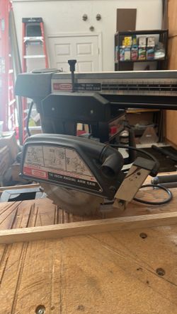 Sears 10 inch Radial saw