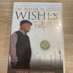 Dr. Wayne W. Dyer, Wishes Fulfilled 2 DVD SET, Closed Captioned, Factory sealed, NEW !!