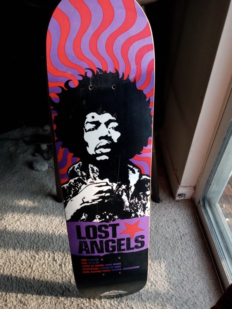 Jimi Hendrix Skateboard