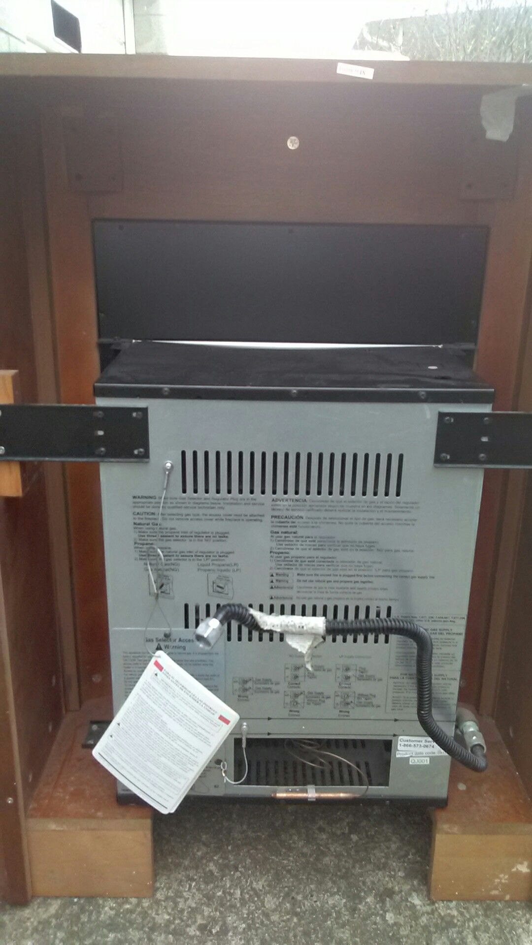 CEDAR RIDGE HEARTH, Vent-Free Gas Fireplace Insert: MODEL #CRHED200TA3 for  Sale in Columbus, OH - OfferUp