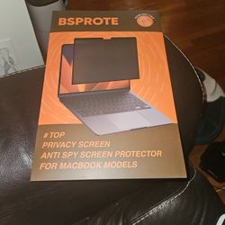 BSPROTE Privacy Screen Protector For Macbook