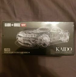 Kaido House Mini GT #049 Sealed White Nissan Skyline GT-R (R34)
