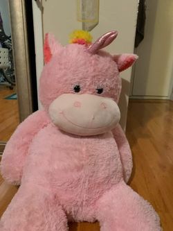 Stuffed unicorn