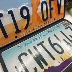 Silicone License Plate Frames  