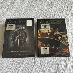 Game of Thrones: The Complete First and Second Seasons (DVD, 2011) BRAND NEW!!