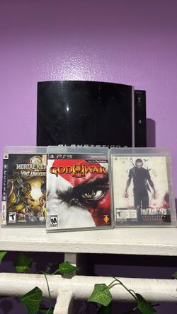 Playstation 3 console 80GB with games