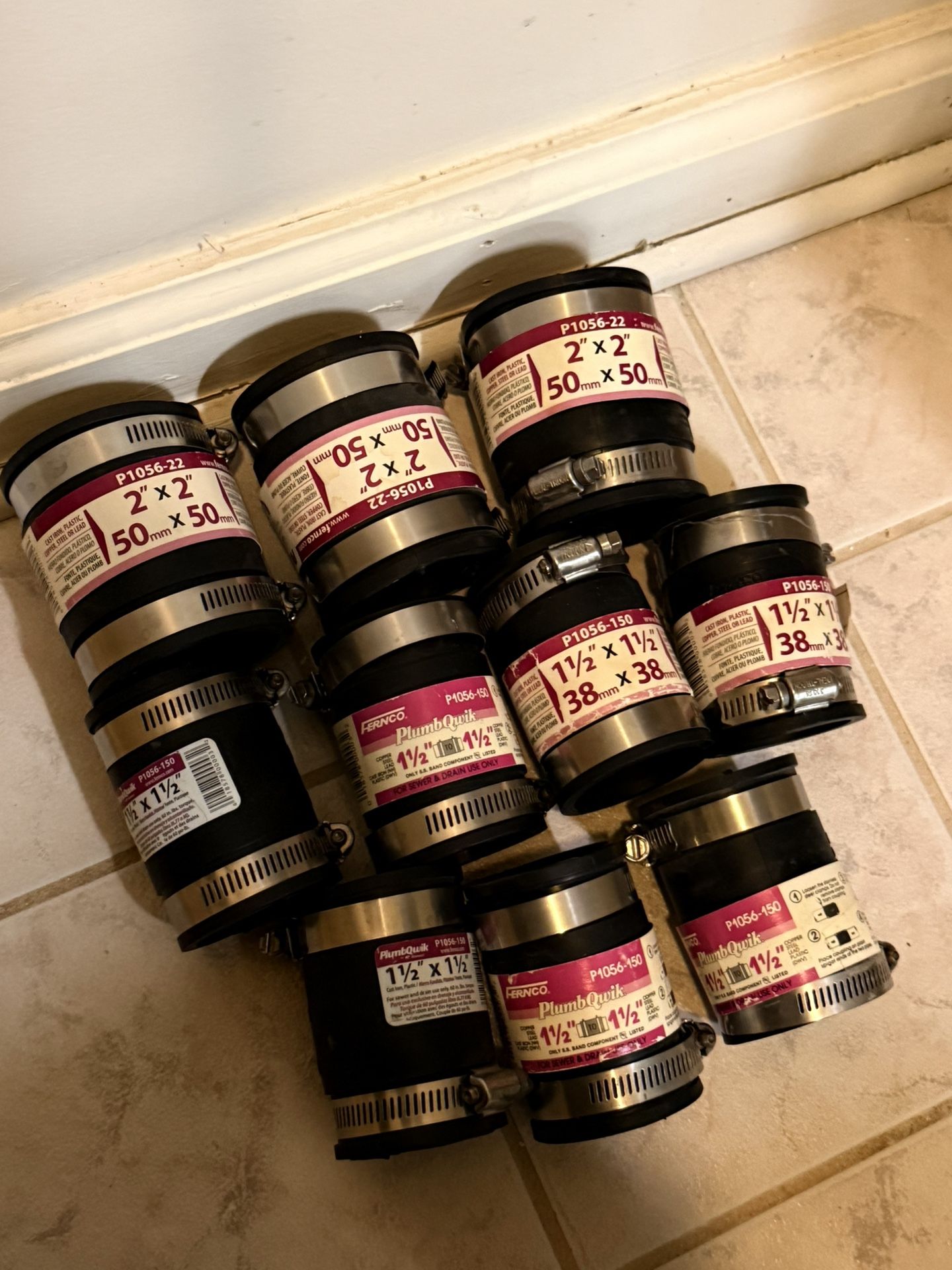 Plumb Rubber Socket Coupling