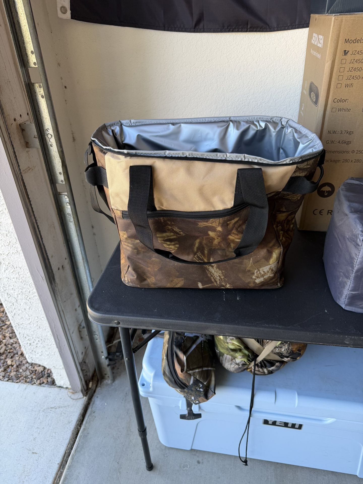 Camo Cooler Tote