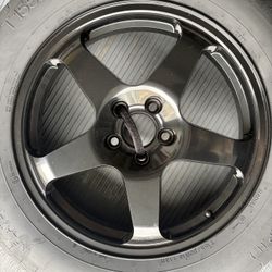 Modern Spare Complete Compact Spare Tire Kit Without Carrying Case - Fits 2015-2024 Mercedes GLC Models (All Except AMG) 