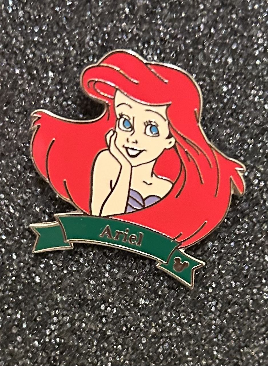Disney Ariel Mickey Pin - Little Mermaid