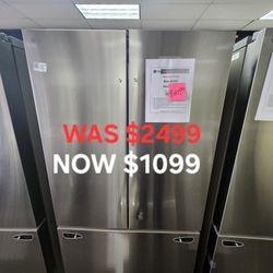 27 Cu. Ft. Smart Counter Depth Max French Door Refrigerator With Internal Water Dispenser 