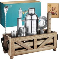 The Home Mixologist Full Bartending Kit
