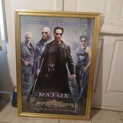 A Massive  "MATRIX" Movie Poster