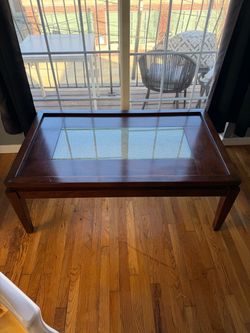 Coffee Table... Cut Crystal