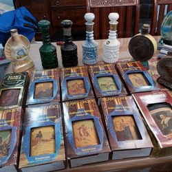 1960's Jim Beam Whiskey Decanters 