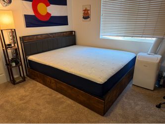 California King Mattress and Bed Frame