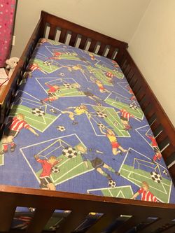 Wooden Twin Bed