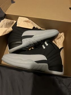 Jordan 12 Black And Gray