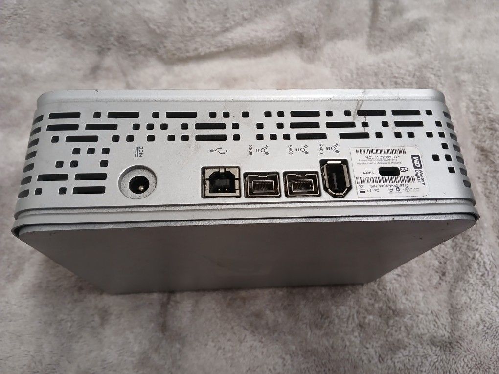 WD 2500 GB Of Storage
