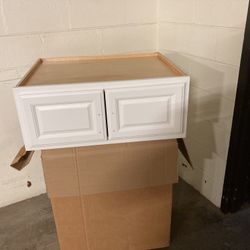 White craft made cabinet 32 x 12 x 24