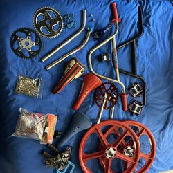 Multiple Bmx Items Up For Sale 1300 For The Lot But If You See Something You Like, I Can Sell It To You As A Single Item Throw Me A Number Thank You