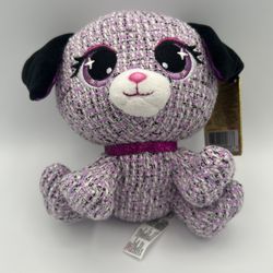 Gund P. Lushes Pets Michele Boucle Stuffed Dog #(contact info removed) 6" Pellet Toy with Tags