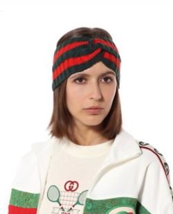Gucci Web Stripe Knit Headband