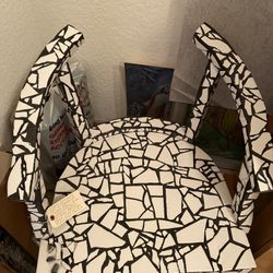 $750.00 (2) BOTH REDUCED HAND MADE CHAIRS FRENCH DESIGNER was $1,300.00