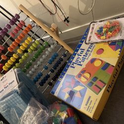 Education Teaching Base Ten Count Counting Marh Tools Counters 