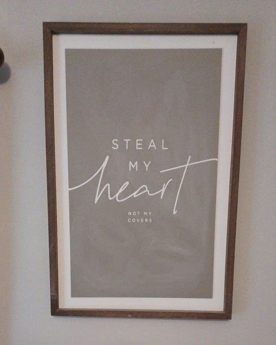 Wall Hanging, Wood Framed, All Wood Inside