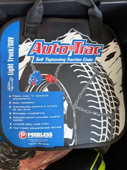 Brand New Peerless 0232105 Auto-Trac Tire Chains – Unopened