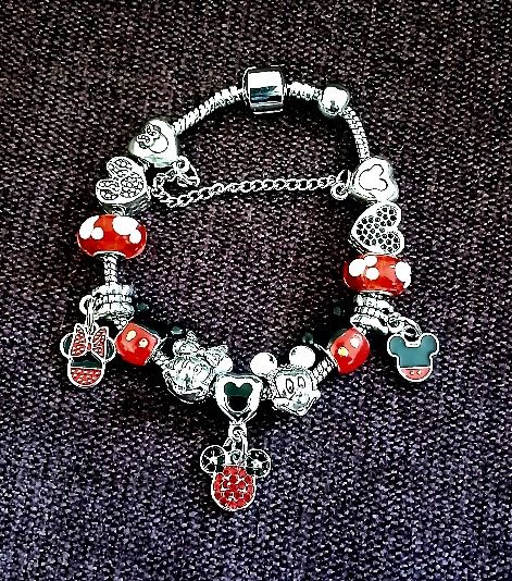 Mickey Mouse Hot Charms Bracelet On Sale Now
