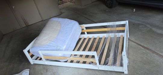 Twin Bed and Mattress