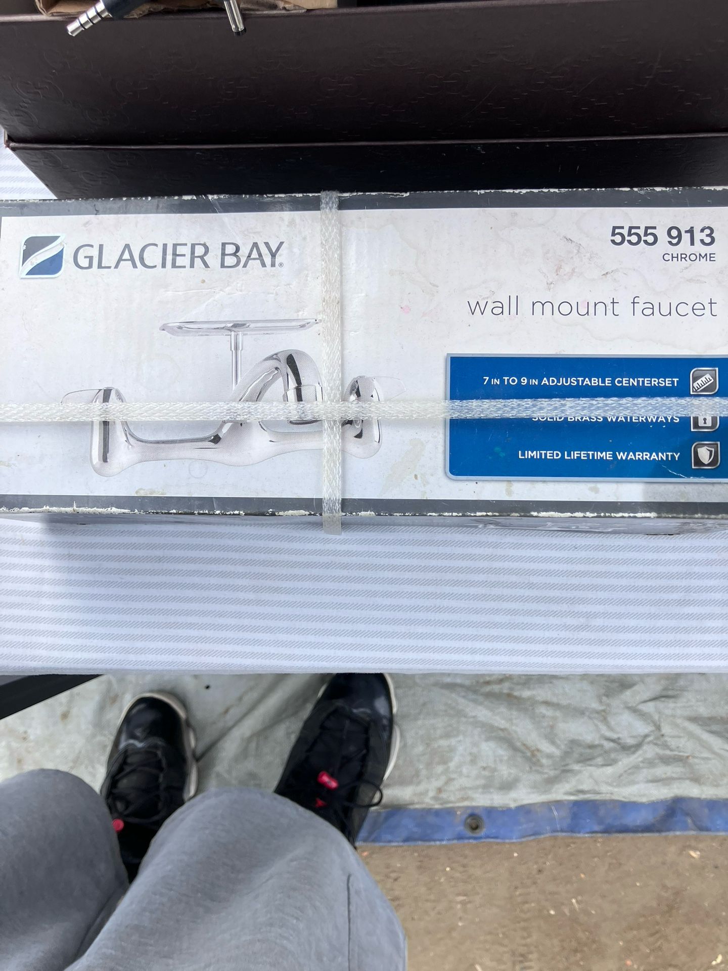 Glacier Bay Wall Mount Faucet #555 913