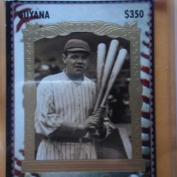 Babe ruth collector baseball card make a offer