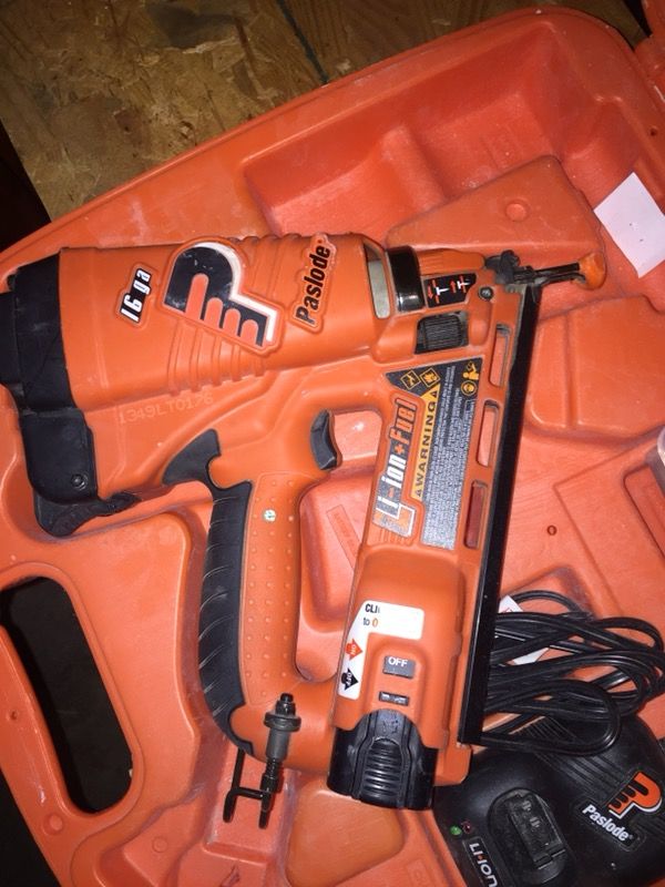 Paslode 16g angled finish nailer