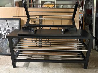 IKEA - entry way set (bench, coat hook rack/shelf and shelf