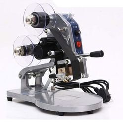 DY-8 Date Printing Machine Hot Code Stamp Printer Coding Machine Direct Thermal Label Printer Date Ribbon Coder 220V 60W