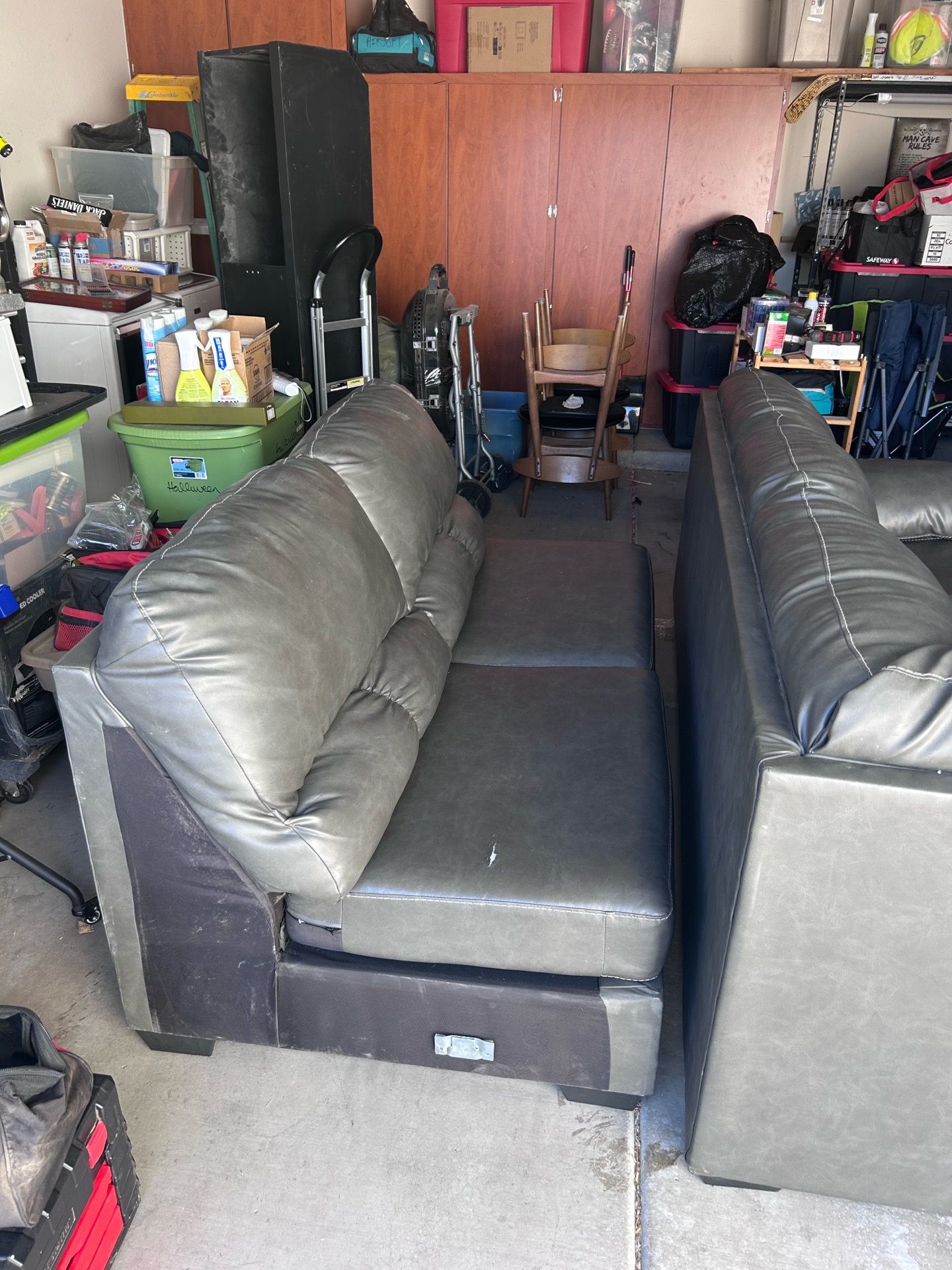 Three piece sectional w/ chase lounge