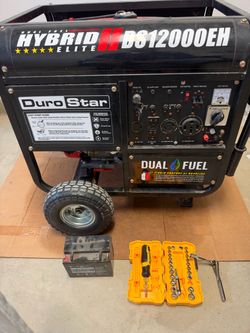Generator 12k watts Dual Fuel Hybrid Elite DS 12000EH Duro Star