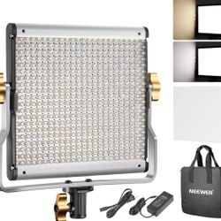 NEW! Neewer Dimmable Bi-Color LED, U Bracket Professional Video Light for Studio, YouTube (NL480)